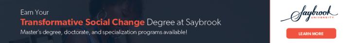 Saybrook University ad