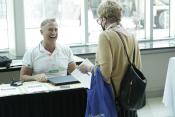 Gregg Bossen of QuickBooks Made Easy speaks with a participant