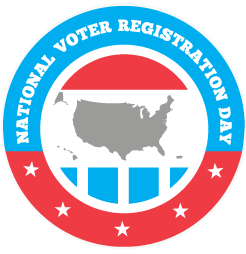 National Voter Registration Day Logo